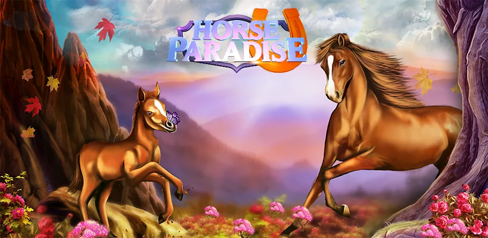 Horse Paradise v2.15 MOD APK (Unlimited Gems, Max Vip)