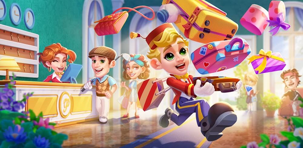 Hotel Fever: Grand Hotel MOD APK v1.1.0.30 (Unlimited Diamonds)