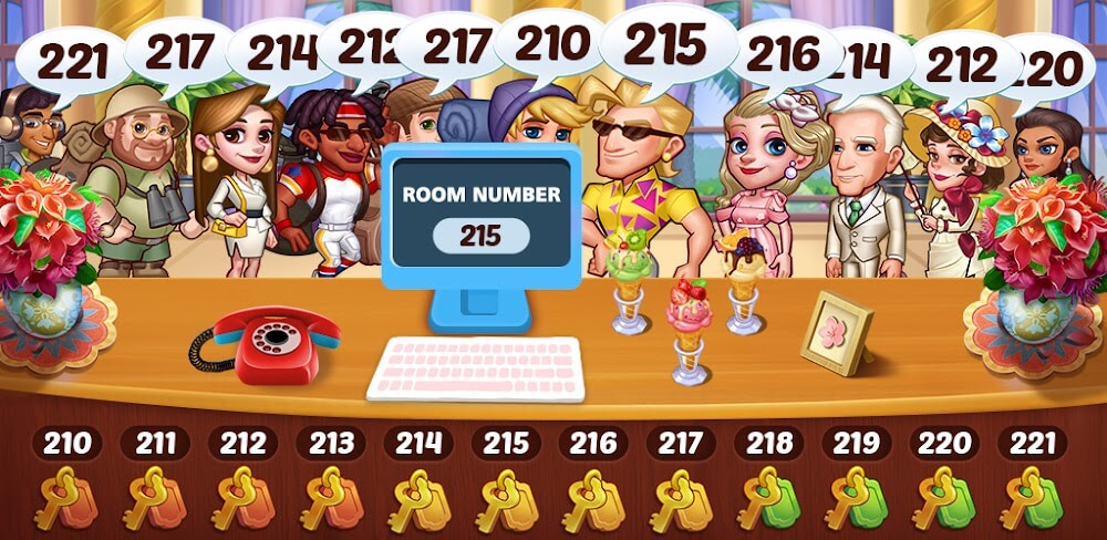 Hotel Frenzy v1.1.0.71 MOD APK (Unlimited Money)