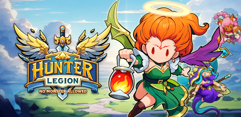 Hunter Legion v0.0.9.4 MOD APK (Damage & Defense Multipliers, God Mode)