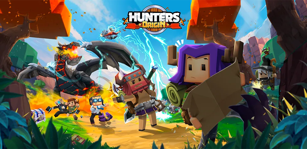 Hunters Origin v1.1.0.11 MOD APK (Menu, Unlimited Diamonds, Damage, God Mode)