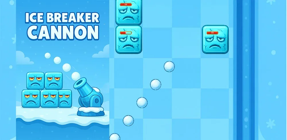 ICe Break Cannon v1.1.0.1 MOD APK (Mod Menu)
