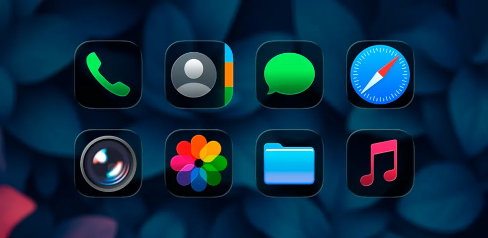 iColorGlass Dark v1.3 APK (Full Version)