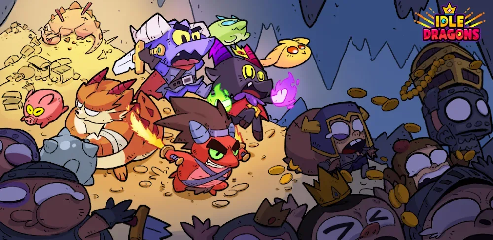 Idle Dragons v1.1.1.1 MOD APK (Menu, Free Purchase)