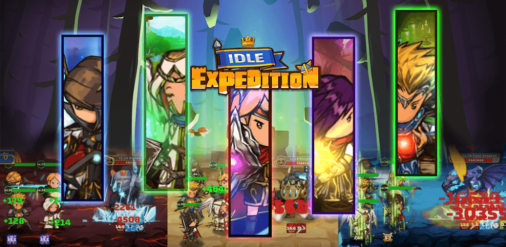 Idle Expedition v1.1.0.5 MOD APK (Unlimited Money, EXP, Resources)