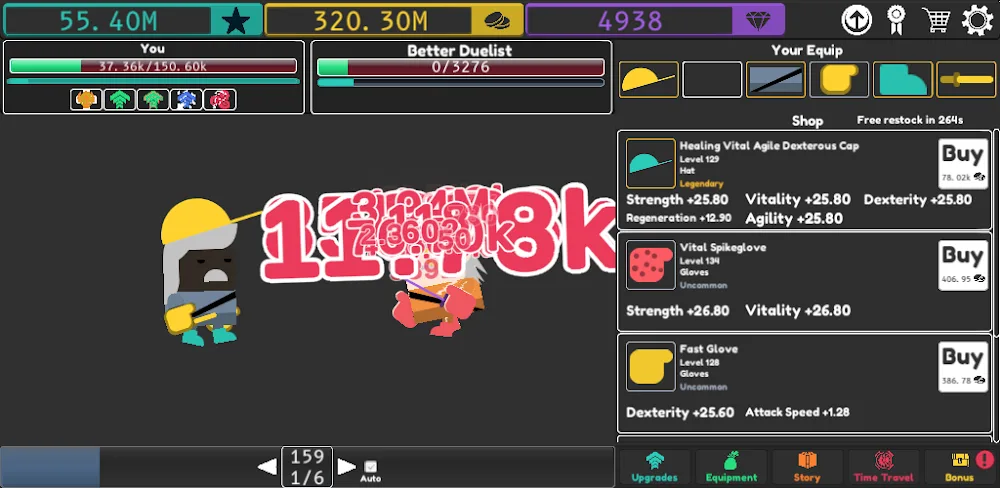 Idle Superpowers v1.1.2.19 MOD APK (Unlimited Stars, Gold, Ruby)