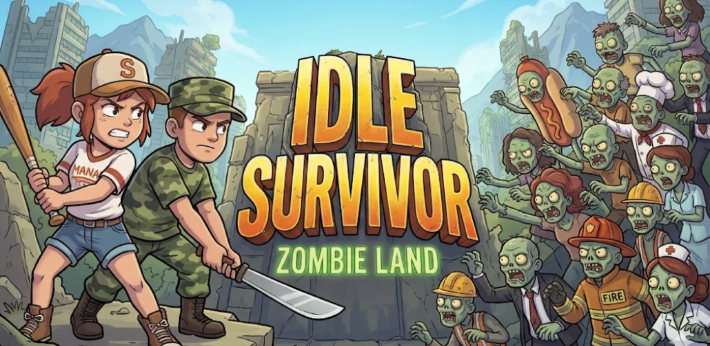 Idle Survivor: Zombie Land v1.1.0.1 MOD APK (Menu, Free In-App Purchase)