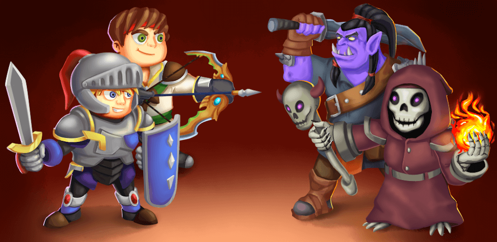 Idle Warrior Tales v1.1.1.16 MOD APK (Unlimited Money, Premium)