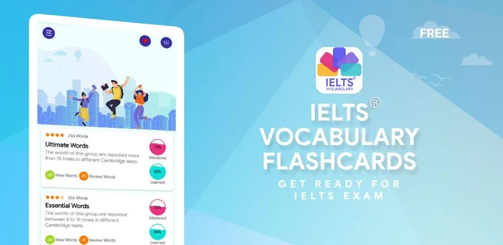 IELTS Vocabulary Flashcards v2.0 MOD APK (Premium Unlocked)