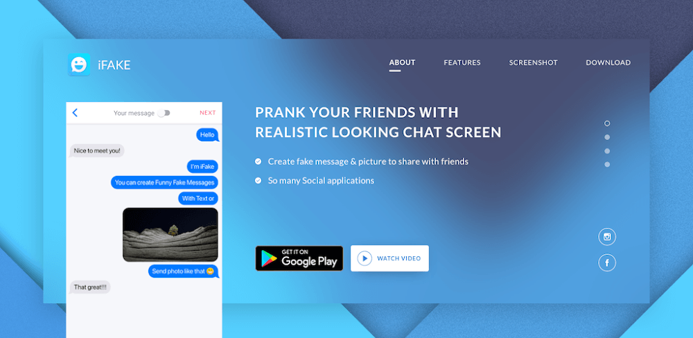 iFake v20.20.3.2 MOD APK (Premium Unlocked)