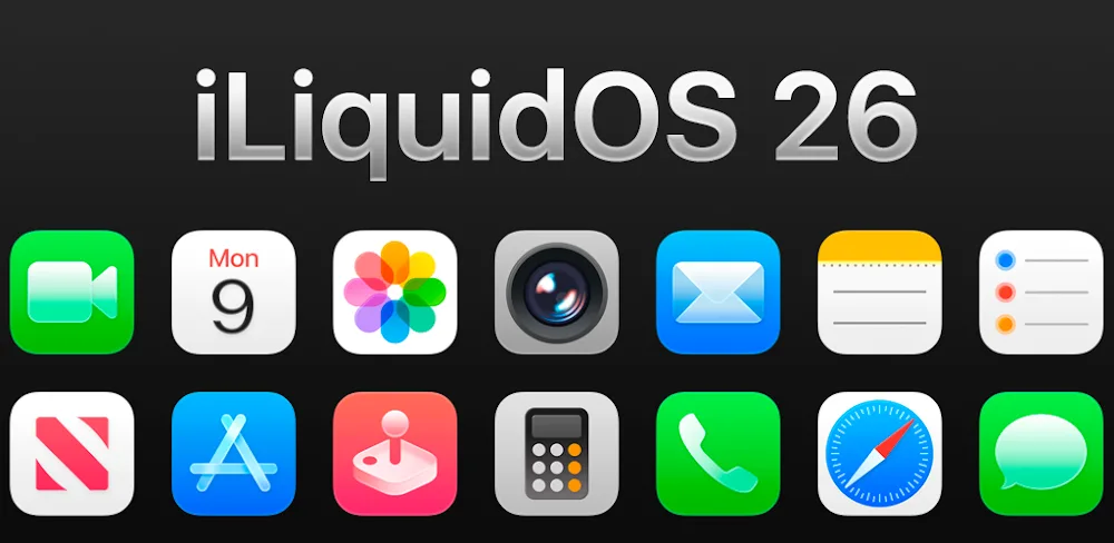 iLiquidOS 26 – Icon Pack v1.1.3.1 APK (Full Version)