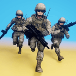 Infantry Attack v1.1.36.3 MOD APK (Menu, Money, One Hit)