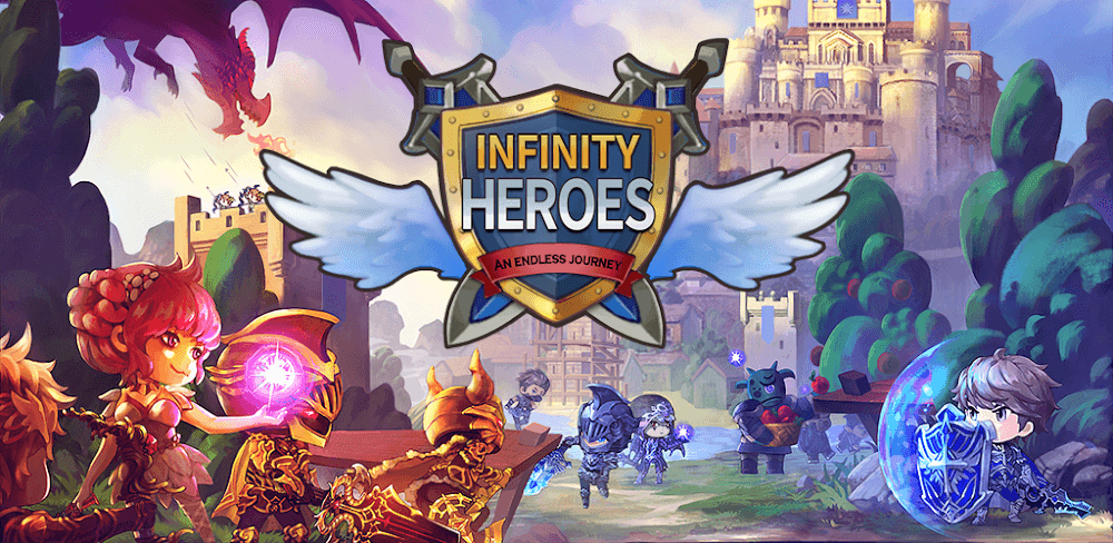 Infinity Heroes Idle RPG v2.2.7.3 MOD APK (One Hit Kill, God Mode, Unlimited Skills)