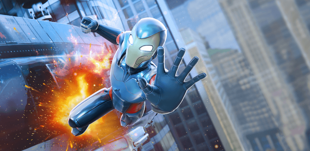 Iron Hero: Superhero Fighting MOD APK v1.1.31.0 (Dumb Ennemies)