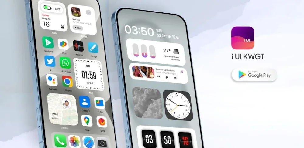 iUI KWGT v8.1 APK (Full Version)