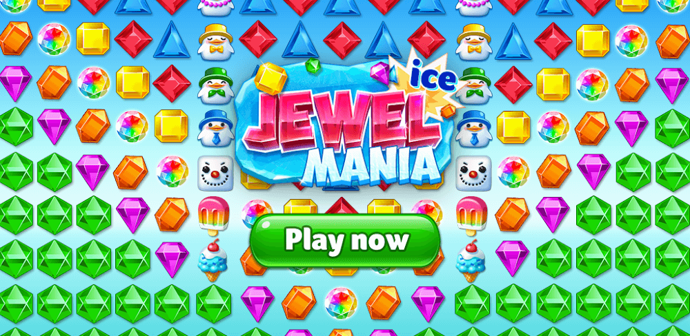 Jewel Ice Mania v2603.2603.0.2 MOD APK (Auto Win)