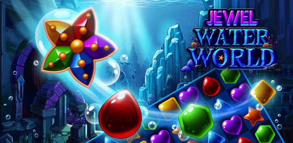 Jewel Water World v1.1.38.2 MOD APK (Auto Win)