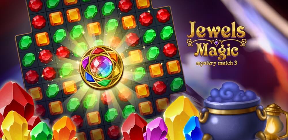 Jewels Magic MOD APK v2606.2606.0.1 (Unlimited Moves, Times, Auto Win)