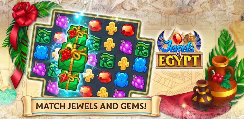 Jewels of Egypt v1.1.72.7200 MOD APK (Unlimited Money)