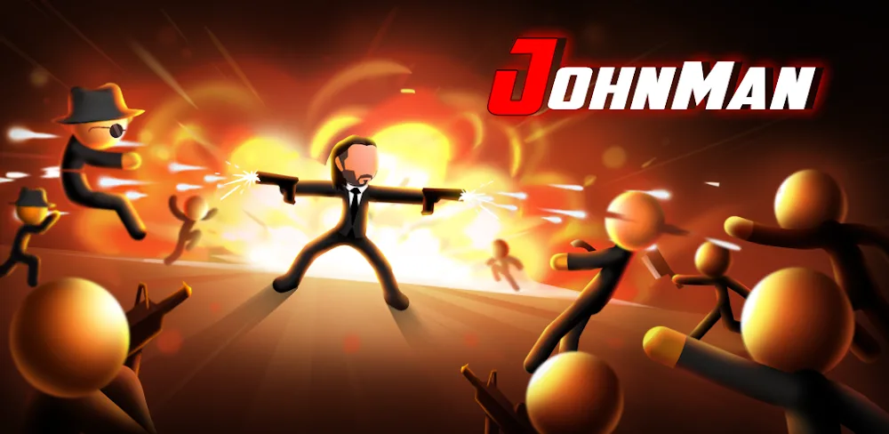 JohnMan v1.1.4.6 MOD APK (Unlimited Diamonds, Gold)