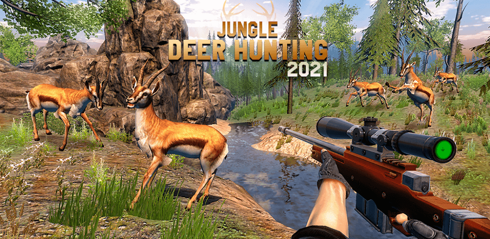 Jungle Deer Hunting Simulator v3.3.3.3 MOD APK (High Gold Reward)