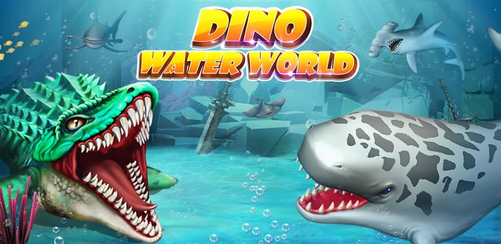 Jurassic Dino Water World MOD APK v15.04 (Unlimited Money)
