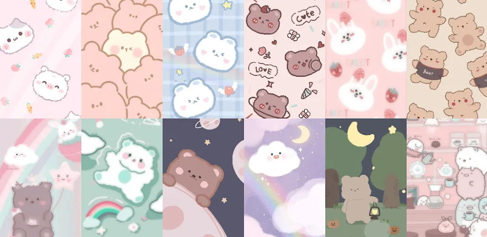 Kawaii Aesthetic Wallpaper v3.3.1.2 MOD APK (Premium Unlocked)