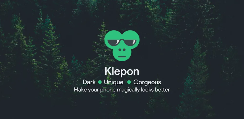 Klepon: Dark Icon Pack v16.9 APK (Full Version)
