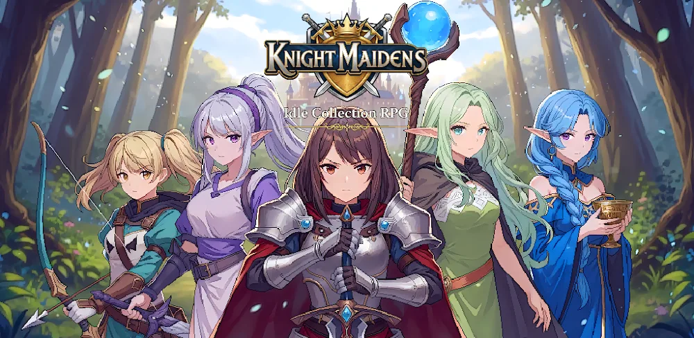 Knight Maidens v1.1.8.1 MOD APK (Menu, Gem, God Mode)