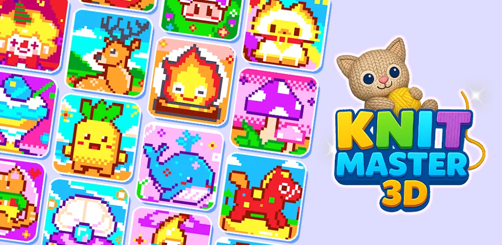 Knit Master 3D: Wool Sort Game v1.1.4.2 MOD APK (Unlimited coins, Ads removed)