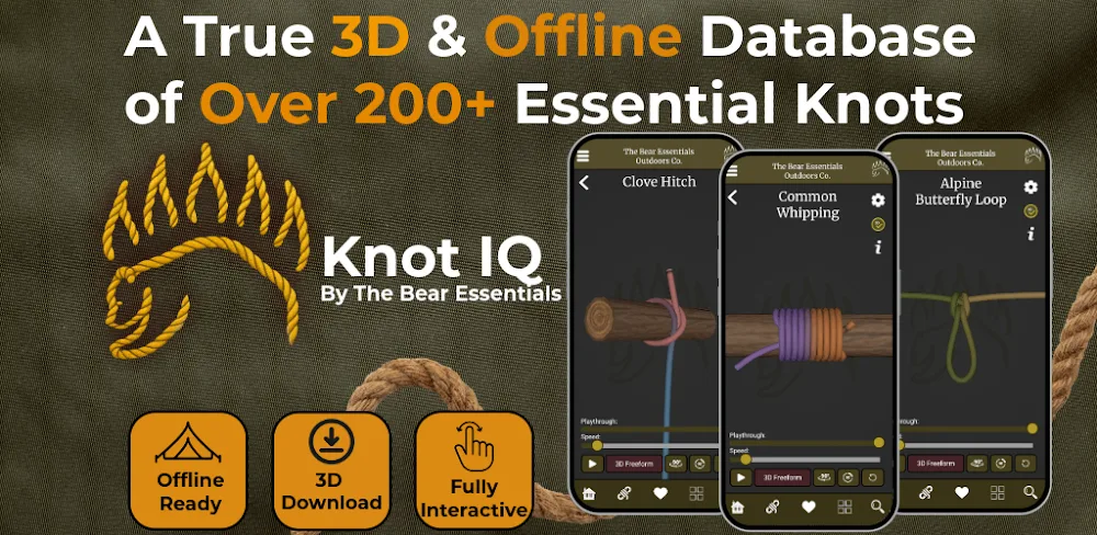 Knot IQ – The Bear Essentials v3.3.3.1 APK (Full Version)