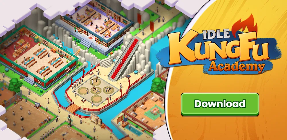 KungFu Academy v3.3.1.2 MOD APK (Menu, Increased Gold Production)