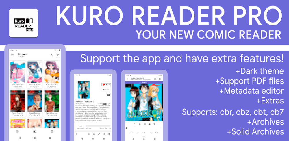 Kuro Reader Pro v1.6.66_pro APK (Full Paid)