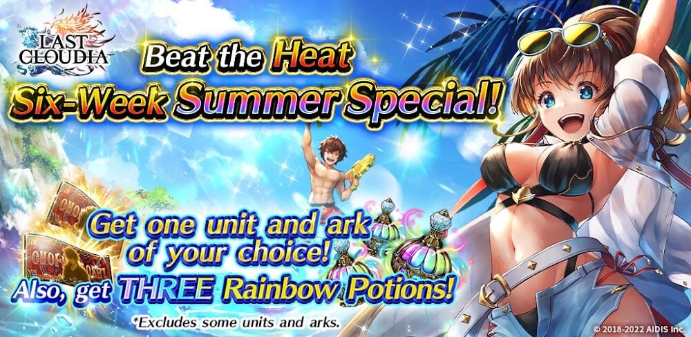 LAST CLOUDIA v6.6.13.1 MOD APK (Damage, God Mode, Unlimited Skills)