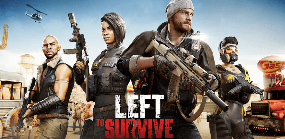 Left to Survive v8.8.2.2 MOD APK (No Reload, Damage, God Mode, Ammo)