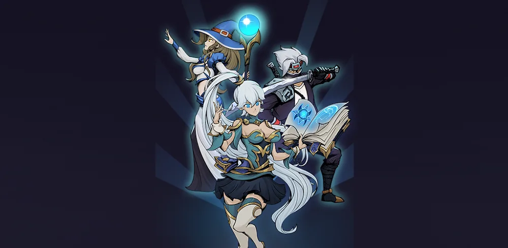 Legend hero : Idle RPG Games v10 MOD APK (God Mode, No Skill CD, Currency)