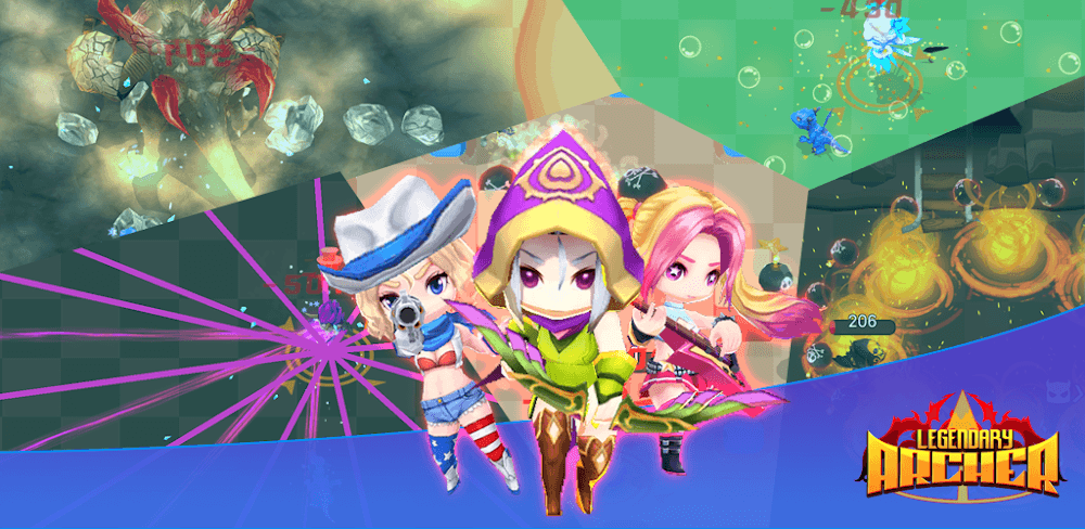 Legendary Archer: Rebirth MOD APK v2.2.4.4 (God Mode, One Hit Kill)