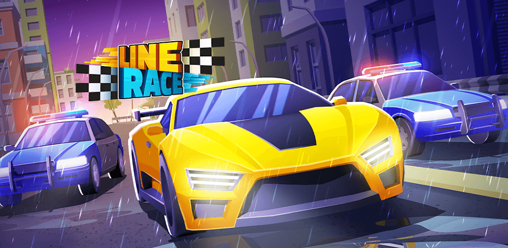 Line Race: Police Pursuit MOD APK v2.2.0.2 (Unlimited Money, No Ads)