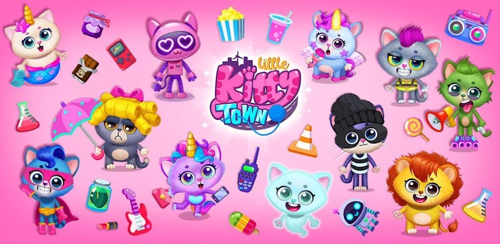 Little Kitty Town v1.1.3.130 MOD APK (Unlocked)