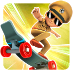 Little Singham Super Skater v1.1.0.487 MOD APK (Unlimited Spins)