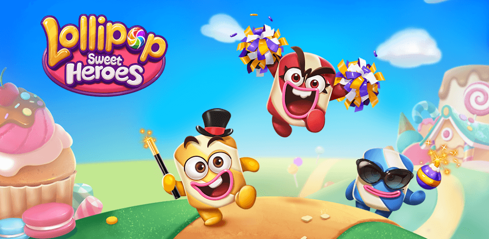 Lollipop Sweet Heroes v2603.2603.0.3 MOD APK (Unlimited/Money, Lives, Boosters)