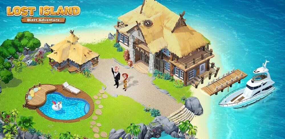 Lost Island: Blast Adventure MOD APK v1.1.1.1011 (Unlimited Lives)