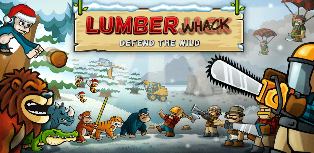 Lumberwhack v7.7.0.3 MOD APK (Tree God Mod, High Reward)