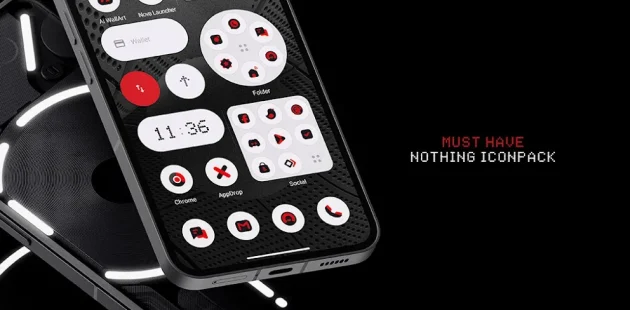 LuX : Nothing Icon Pack v3.1 APK (Full Version)