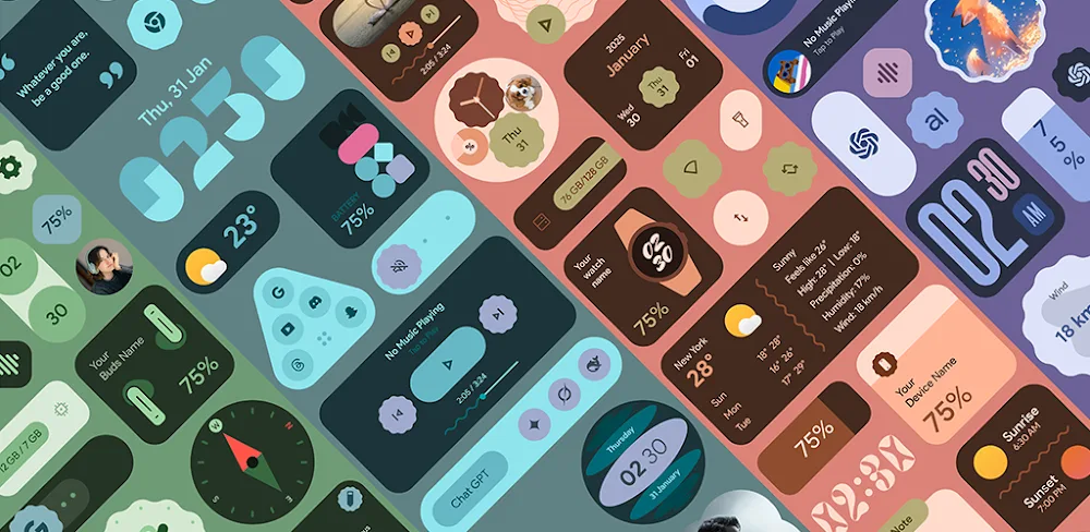 M3 Expressive Widgets v2.4 MOD APK (Full Version)