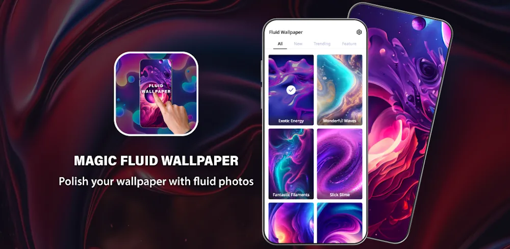 Magic Fluids: Fluid Wallpaper v1.1.3.5 MOD APK (Premium Unlocked)