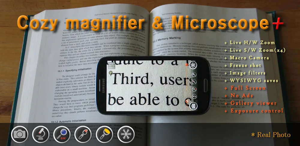 Magnifier & Microscope+ v7.7.0.1 APK (Full Version)