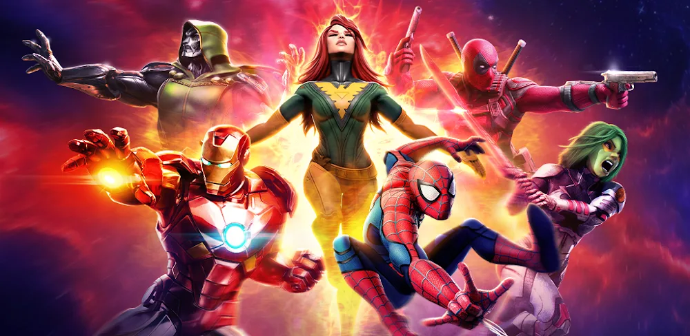 MARVEL Strike Force v10.10.0.2 MOD APK (Menu, Speed)