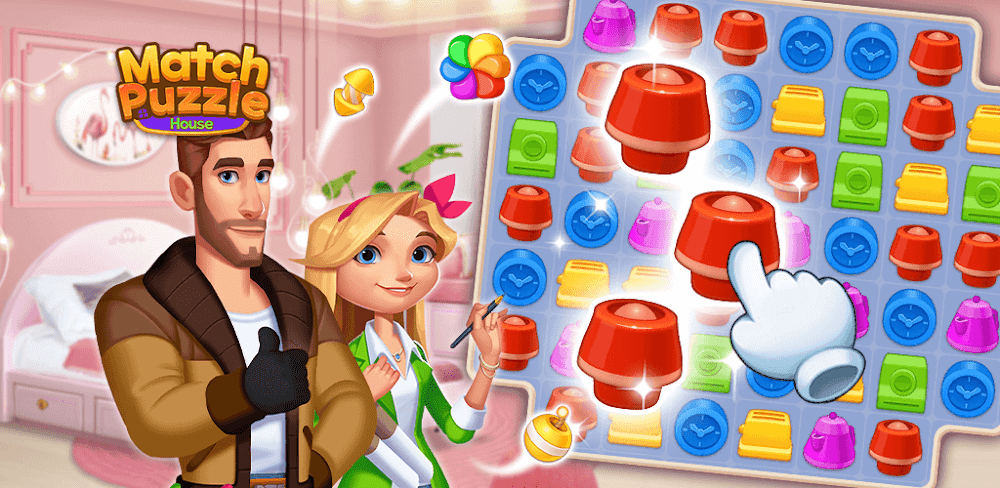 Match Puzzle House v1.1.0.27 MOD APK (Free Purchases)