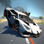 Mega Car Crash Simulator v1.1.3.8 MOD APK (All Cars Unlocked, No Ads)